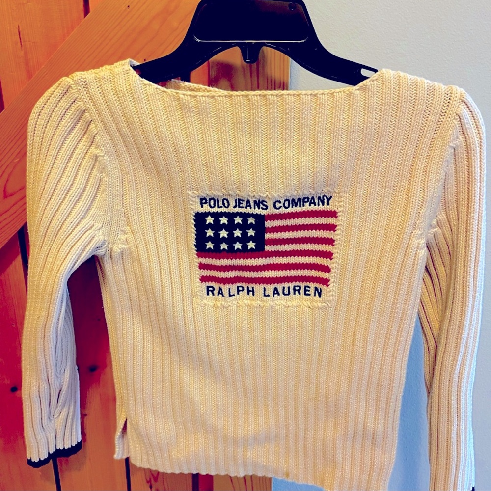Ralph Lauren cream sweater